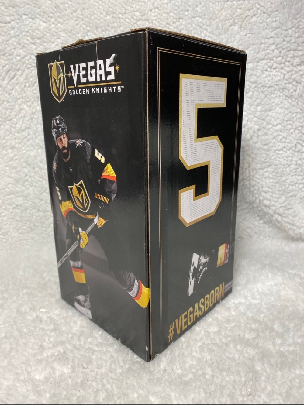 Official Las Vegas Golden Knights No. 5 Deryk Engelland Bobblehead